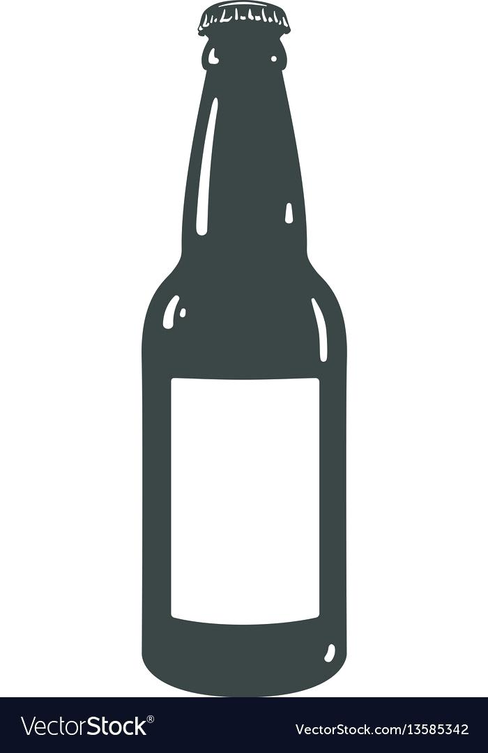 700x1080 Beer Bottle Template