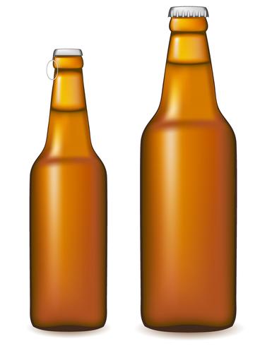 368x490 Beer Bottle Vector Illustration