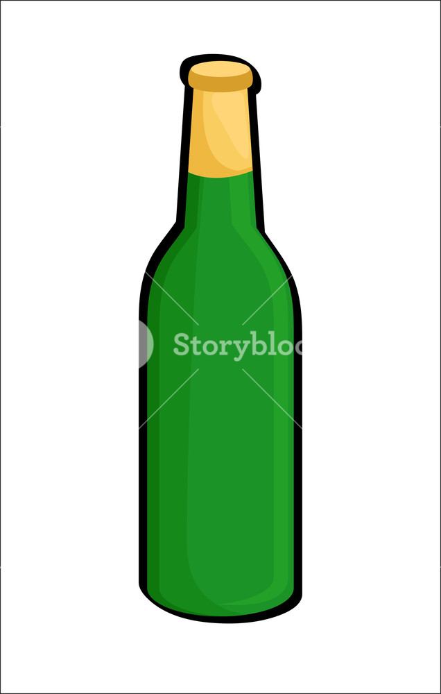 Beer Bottle Vector Shape Royalty Free Stock Image 636x1000 Beer Bottle Vector Shape Royalty Free Stock Image