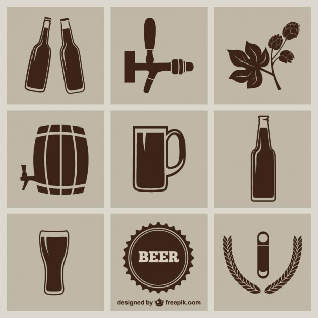 626x626 Beer Icons Pack Free Vector Free Icon Packs Ui Download