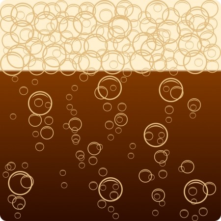 450x450 Dark Beer And Bubbles Vector Royalty Free Vector Graphics