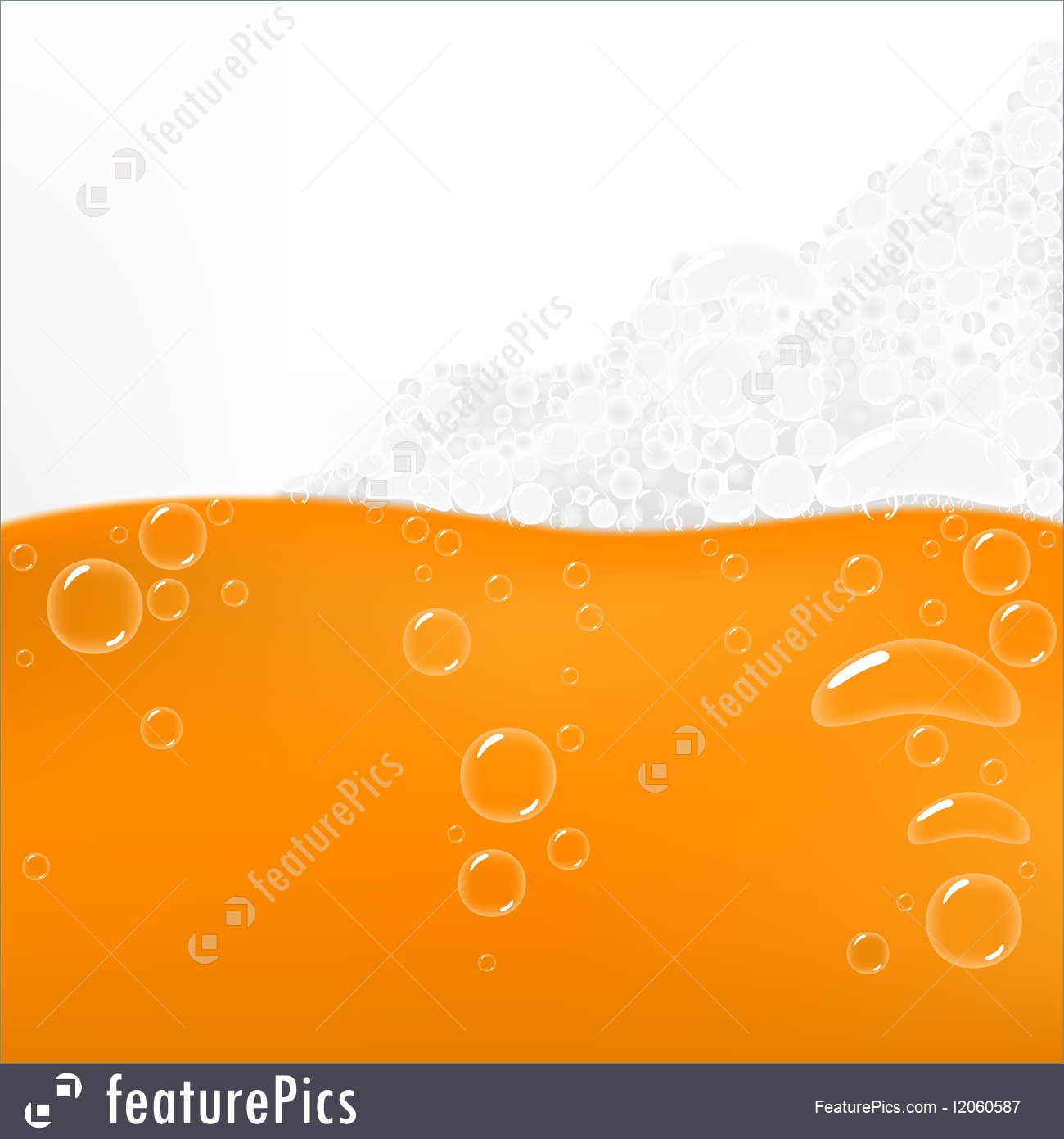 1300x1391 Illustration Of Beer Bubbles
