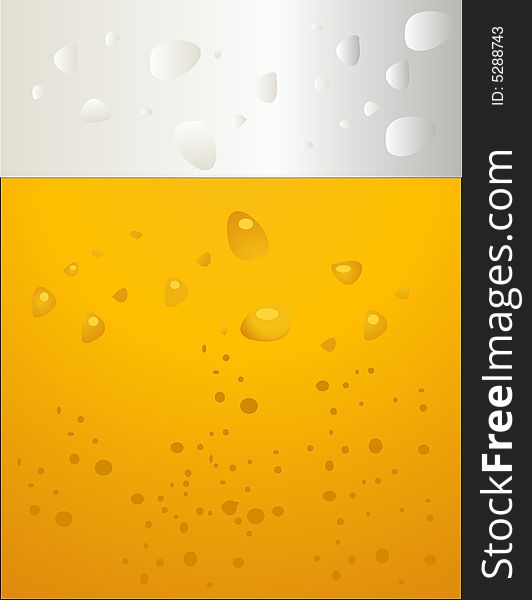 532x600 Beer Bubbles Vector