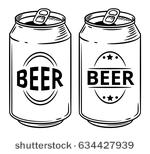 150x154 Beer Can Clipart Black And White