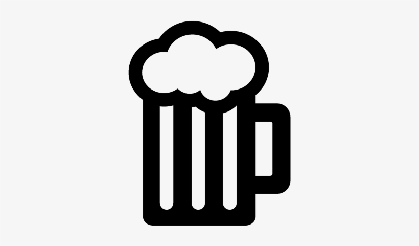820x481 Beer Mug Silhouette Png Download
