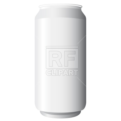 400x400 Blank Beer Can Vector Image Of Food And Beverages Prague