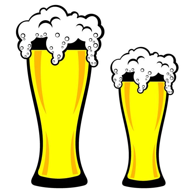 660x660 Glass Of Beer Vector Clip Art