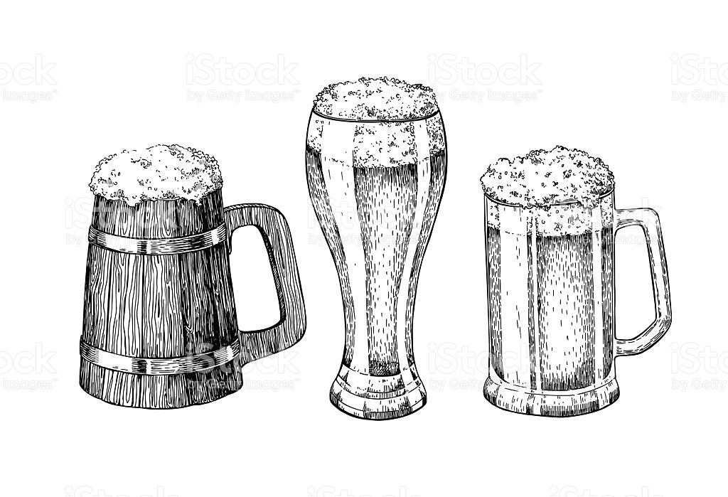 Beer Drawing Vector at Vectorified.com | Collection of Beer Drawing ...