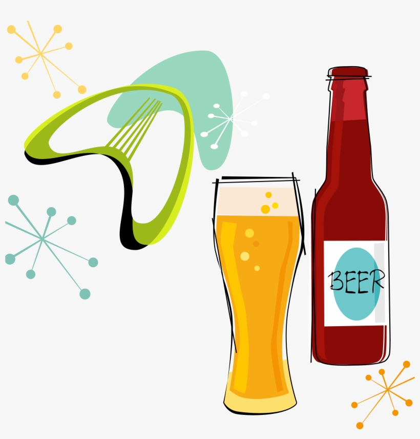 820x856 Beer Bottle Drink Beer Glassware Drawing