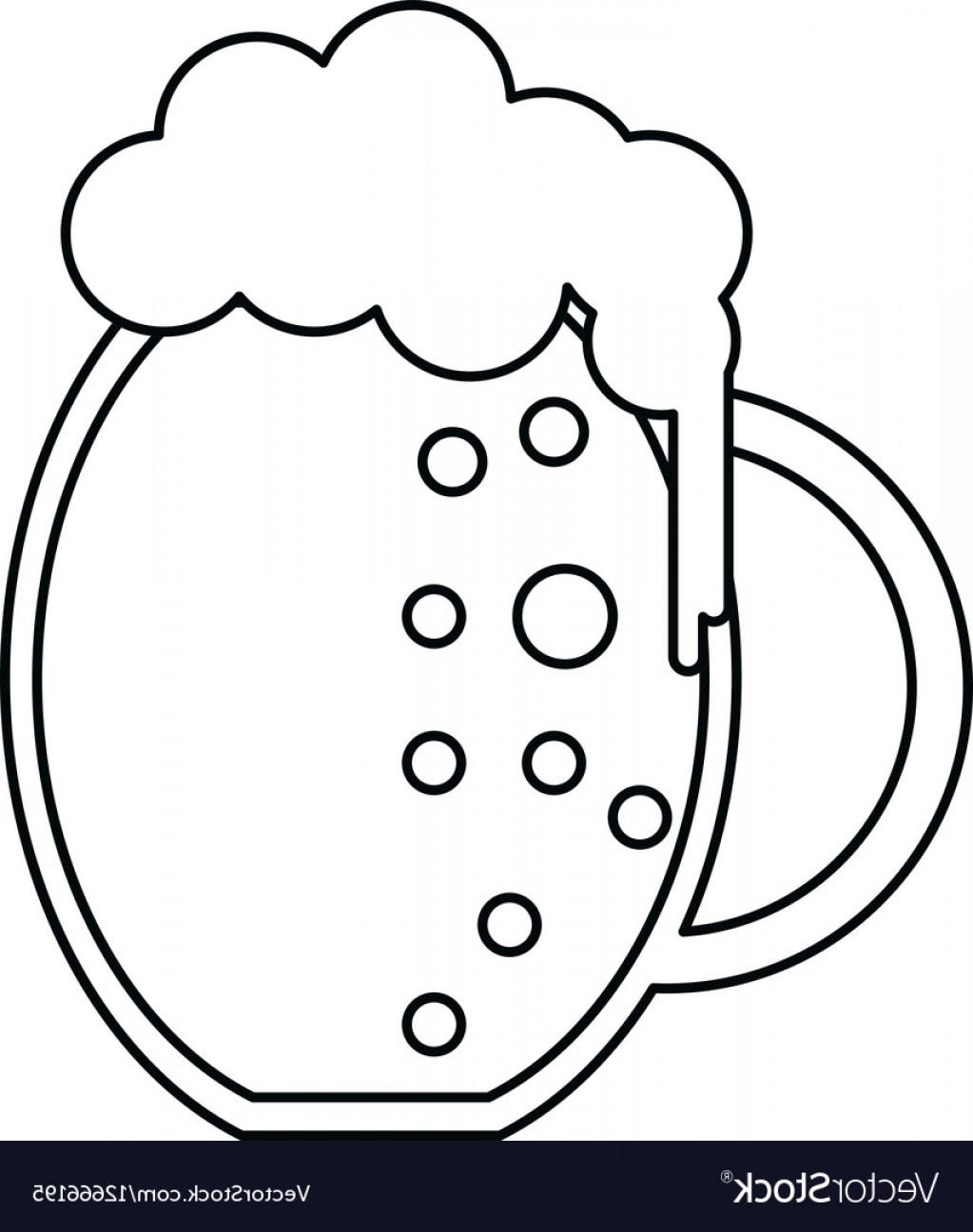 Beer Foam Vector At Vectorified.com 