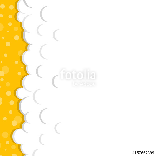 500x500 Beer Foam Texture Vector Illustration Stock Image And Royalty