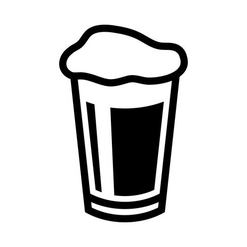 490x490 Beer Pint Glass Vector Icon