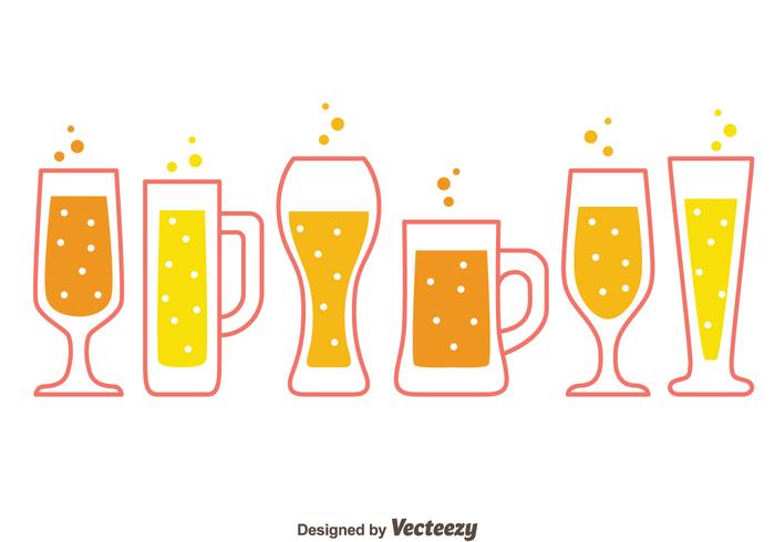 700x490 Beer Glass Free Vector Art