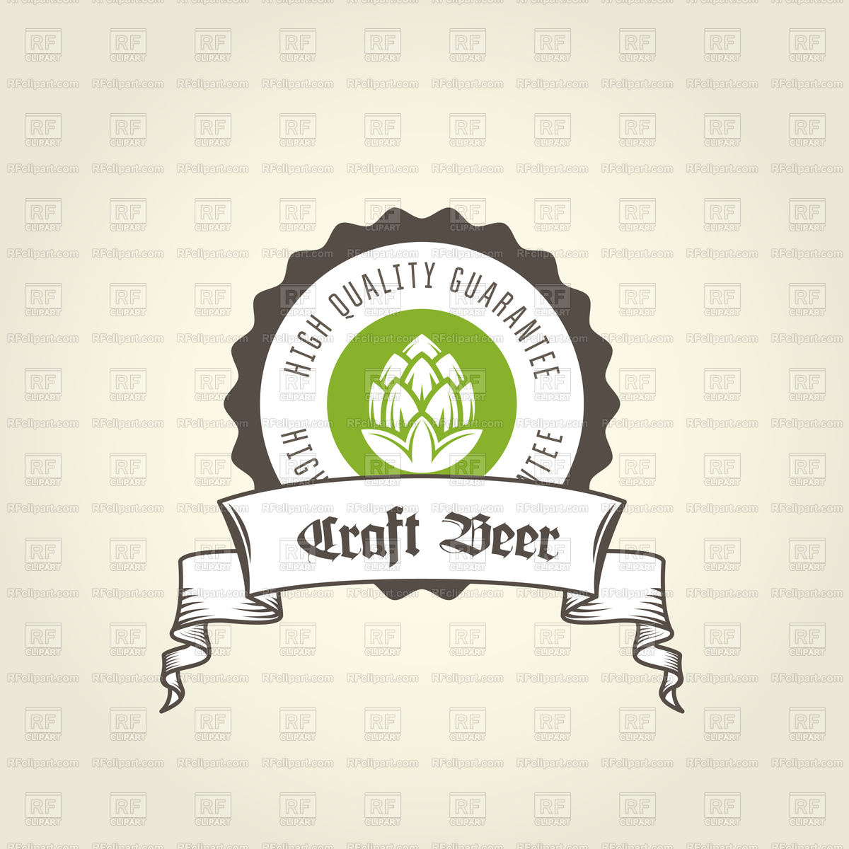 1200x1200 Craft Beer Vintage Emblem