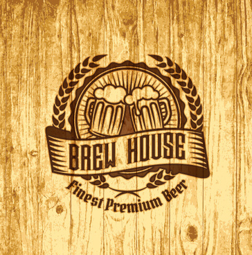 364x368 Beer Label Vector Free Vector Download