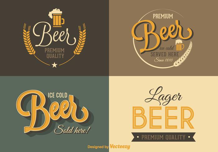700x490 Beer Label Free Vector Art