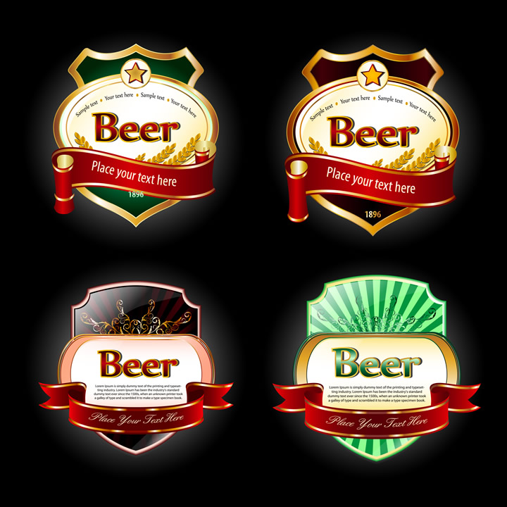 Beer Label Vector At Vectorified.com 