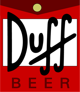 262x300 Duff Beer Logo Vector