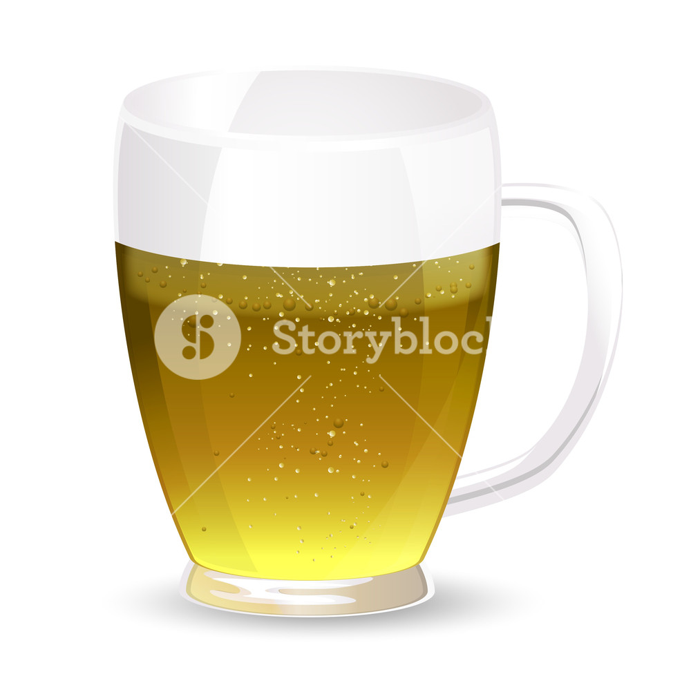1000x989 Beer Mug Vector Royalty Free Stock Image
