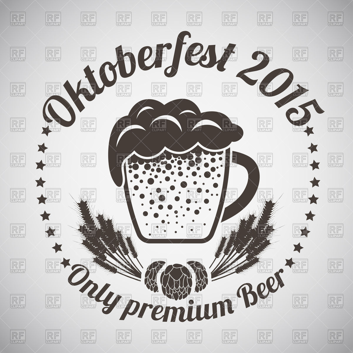 1200x1200 Oktoberfest Icon With Beer Mug Vector Image Of Signs, Symbols