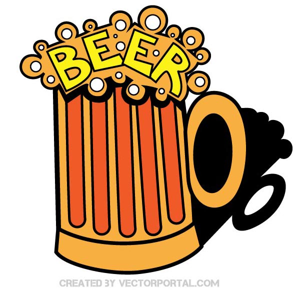 600x600 Beer Mug Vector Art Download Free Vector Art Free Vectors