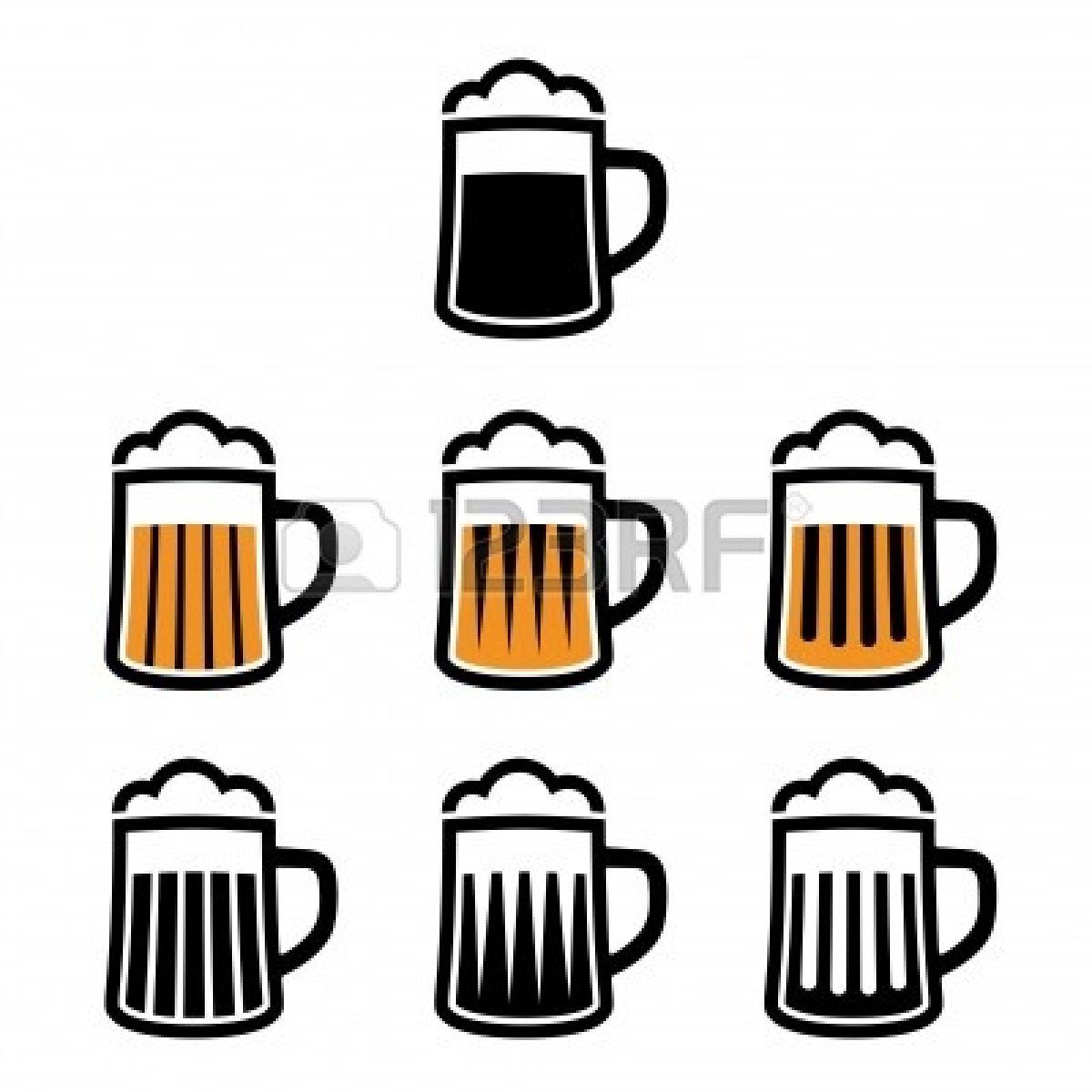 1200x1200 Beer Mug Vector Icon My Vector Beer Images, Beer Stocks, Beer