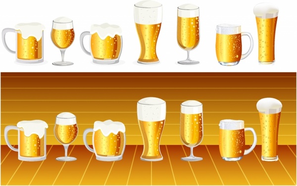 600x376 Beer Vector Free Vector Download