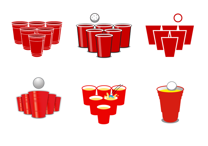 Beer Pong Vector 700x490 Beer Pong Vector