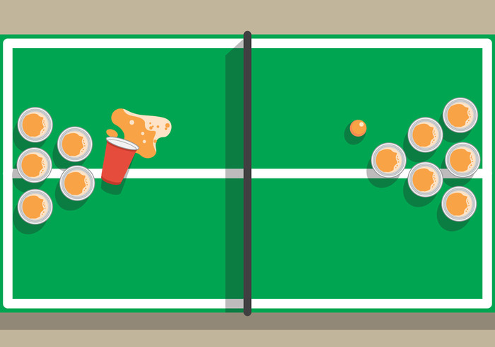 Beer Pong Vector Free Vectors Ui Download 700x490 Beer Pong Vector Free Vectors Ui Download