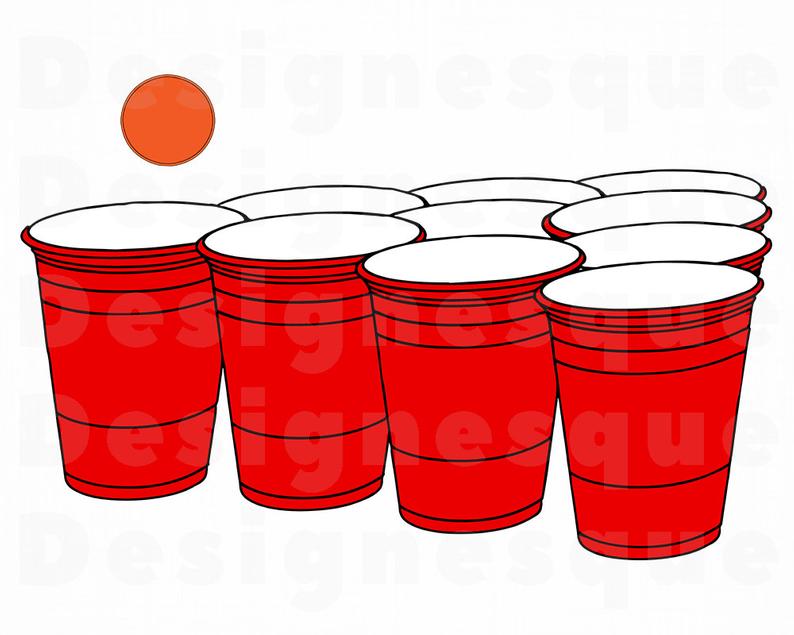 794x635 Beer Pong Beer Pong Clipart Beer Pong For Cricut Etsy