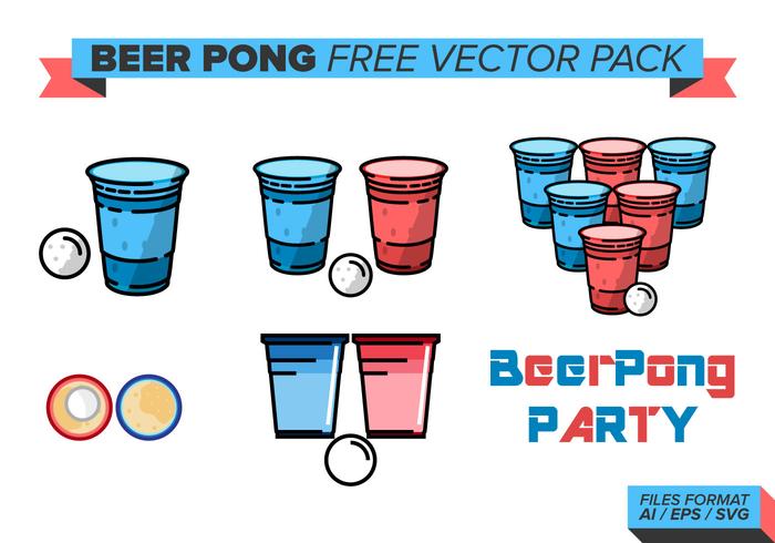 700x490 Beer Pong Vector Pack
