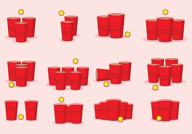 632x443 Beer Pong Icon Free Vector Download Cannypic