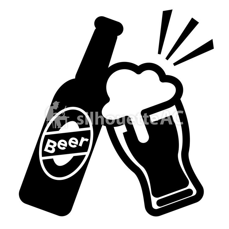 Download Beer Silhouette Vector at Vectorified.com | Collection of ...