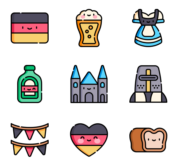 600x564 Beer Icons