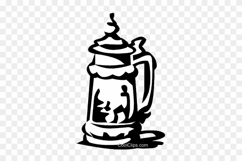840x560 Beer Stein Royalty Free Vector Clip Art Illustration