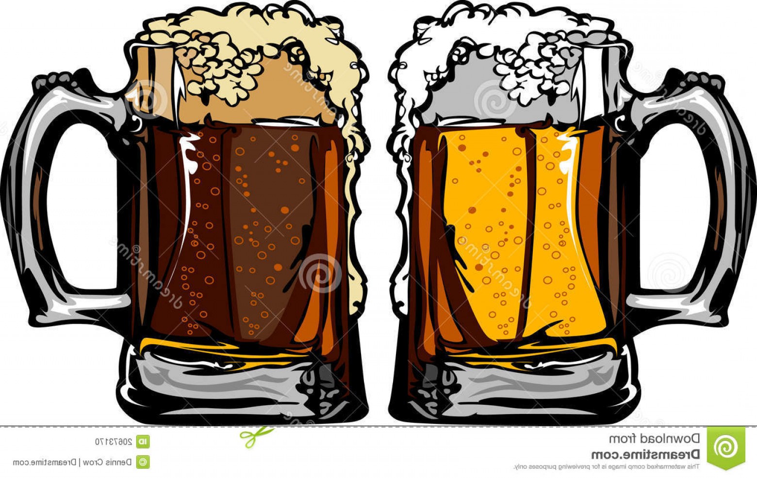 1560x986 Stock Photo Beer Root Beer Mugs Vector Illustration Image Cqrecords