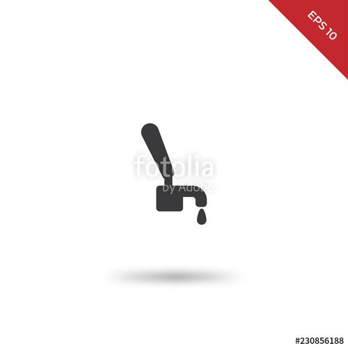 500x500 Beer Tap Vector Icon Stock Image And Royalty Free Vector