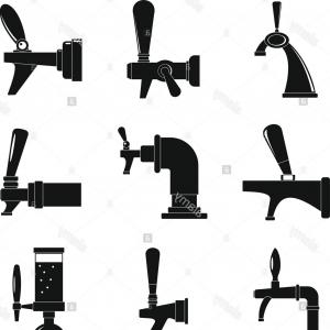 300x300 Beer Mug And Draft Beer Tower Tap Vector Hoodamathrun