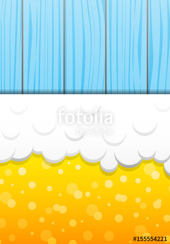 350x500 Beer Texture With Blue Wooden Desk Vector Illustration Stock