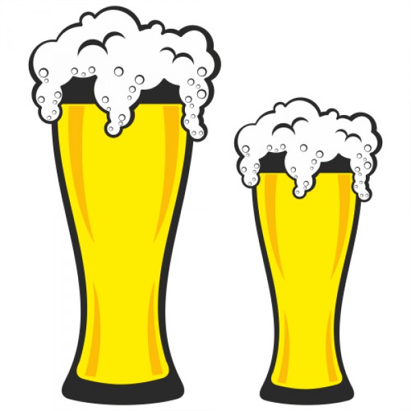 600x600 Free Pint Of Beer Vectors
