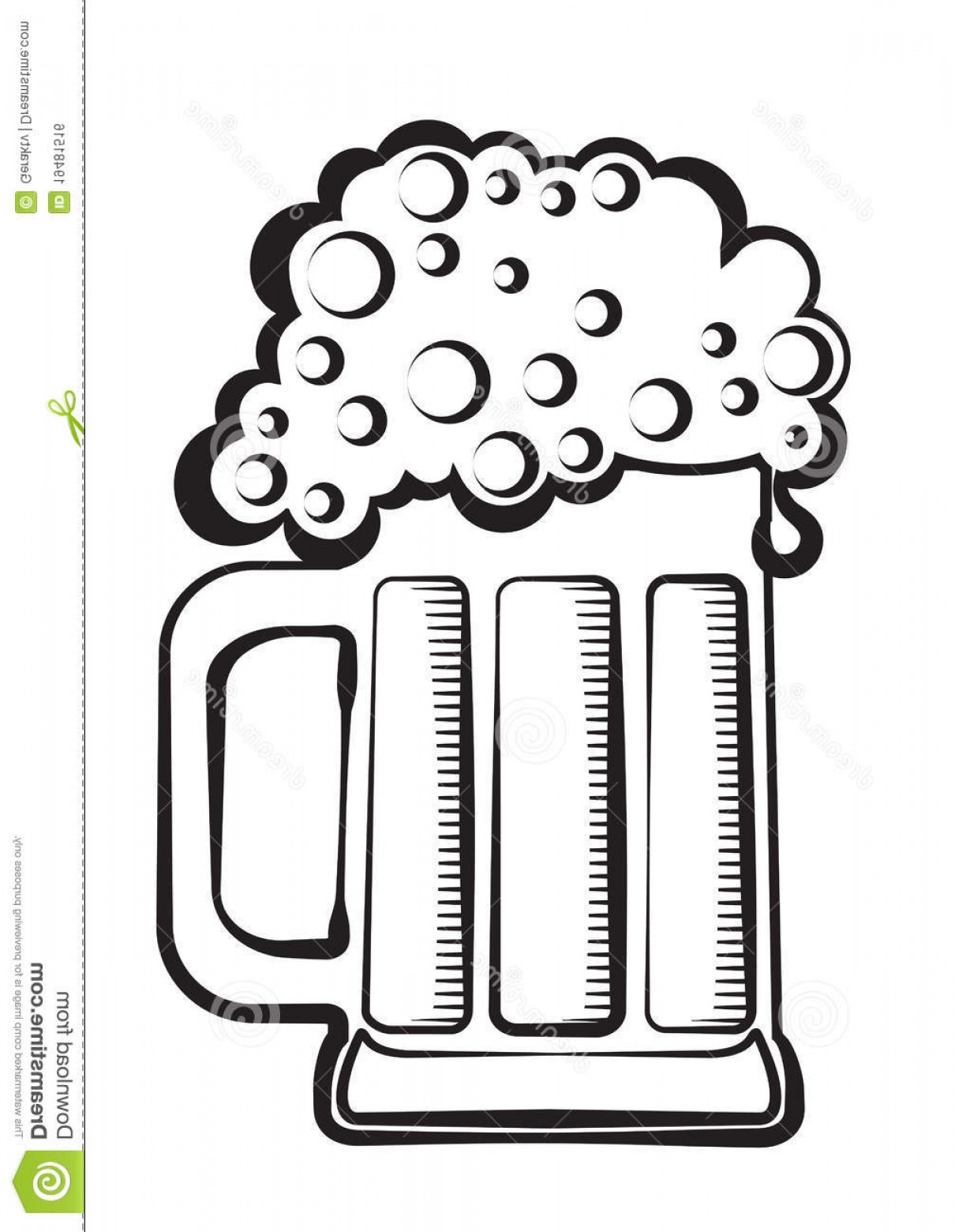 1210x1560 Royalty Free Stock Image Beer Vector Black Graphic Image Studiogrfx