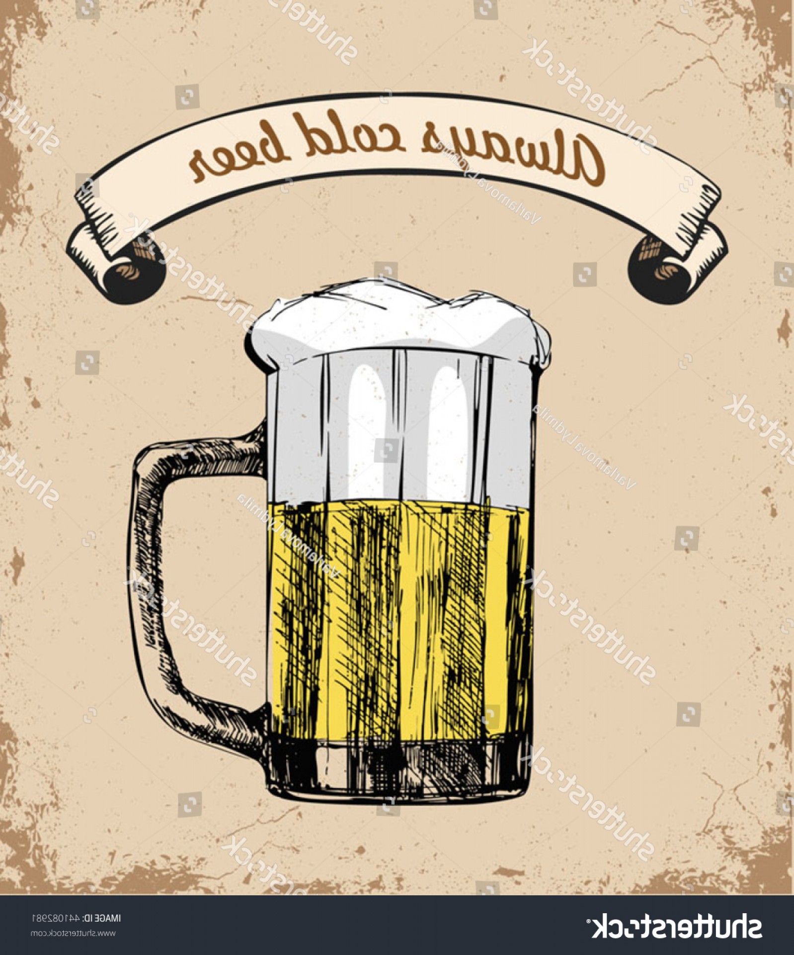 1598x1920 Vintage Beer Vector Lamaison