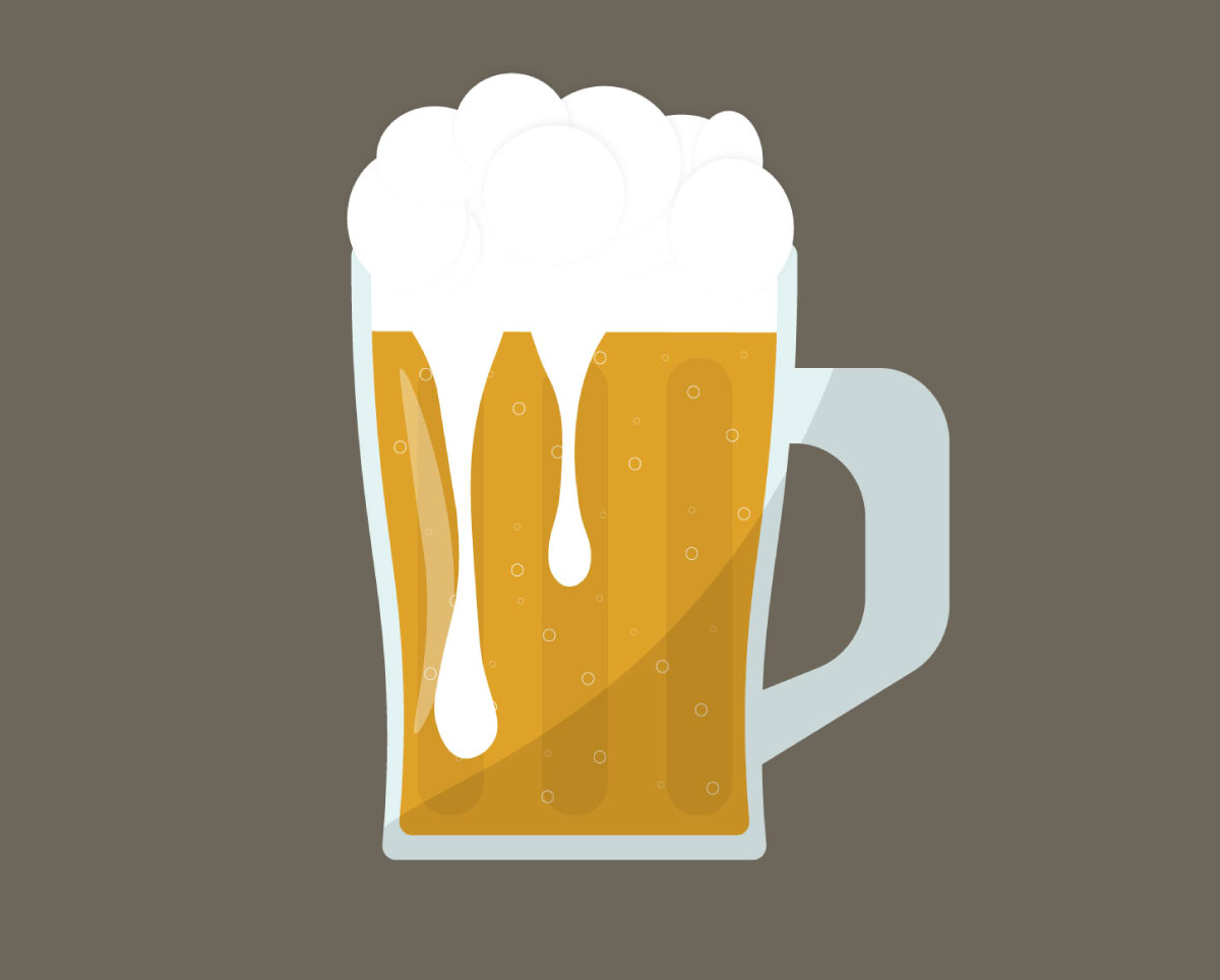 1200x964 Beer Vector