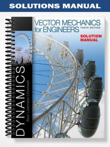 Solutions Manual For Vector Mechanics For Engineers Statics 359x480 Solutions Manual For Vector Mechanics For Engineers Statics