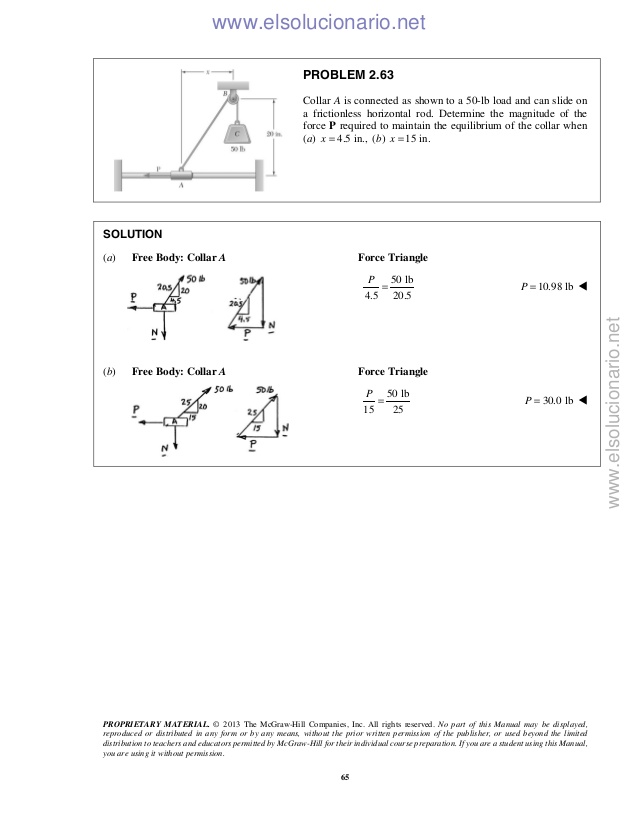 Beer Vector Mechanics For Engineers Statics Solutions 638x826 Beer Vector Mechanics For Engineers Statics Solutions