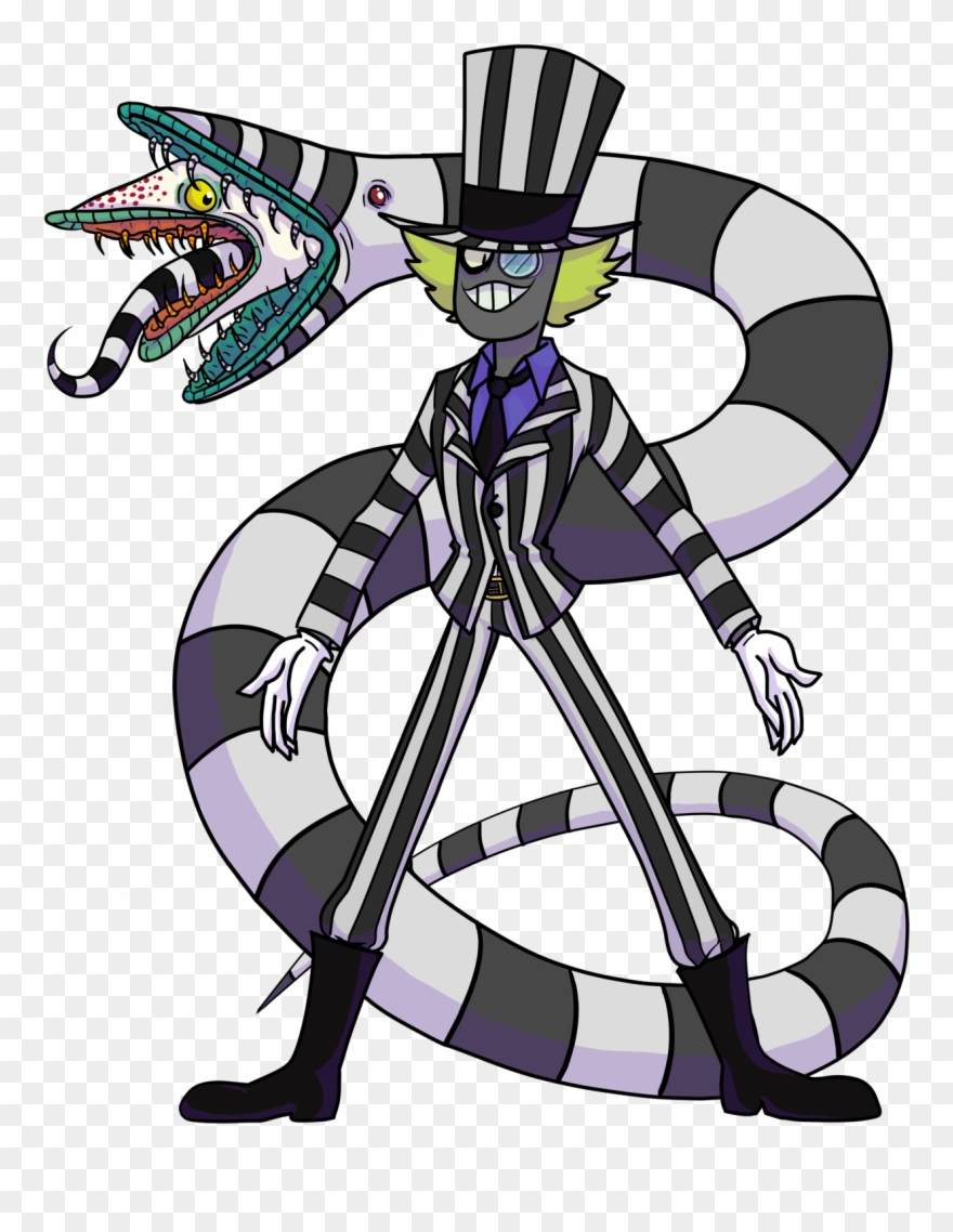 Black Hat Desguised As Beetlejuice For Haloween Clipart 880x1138 Black Hat Desguised As Beetlejuice For Haloween Clipart