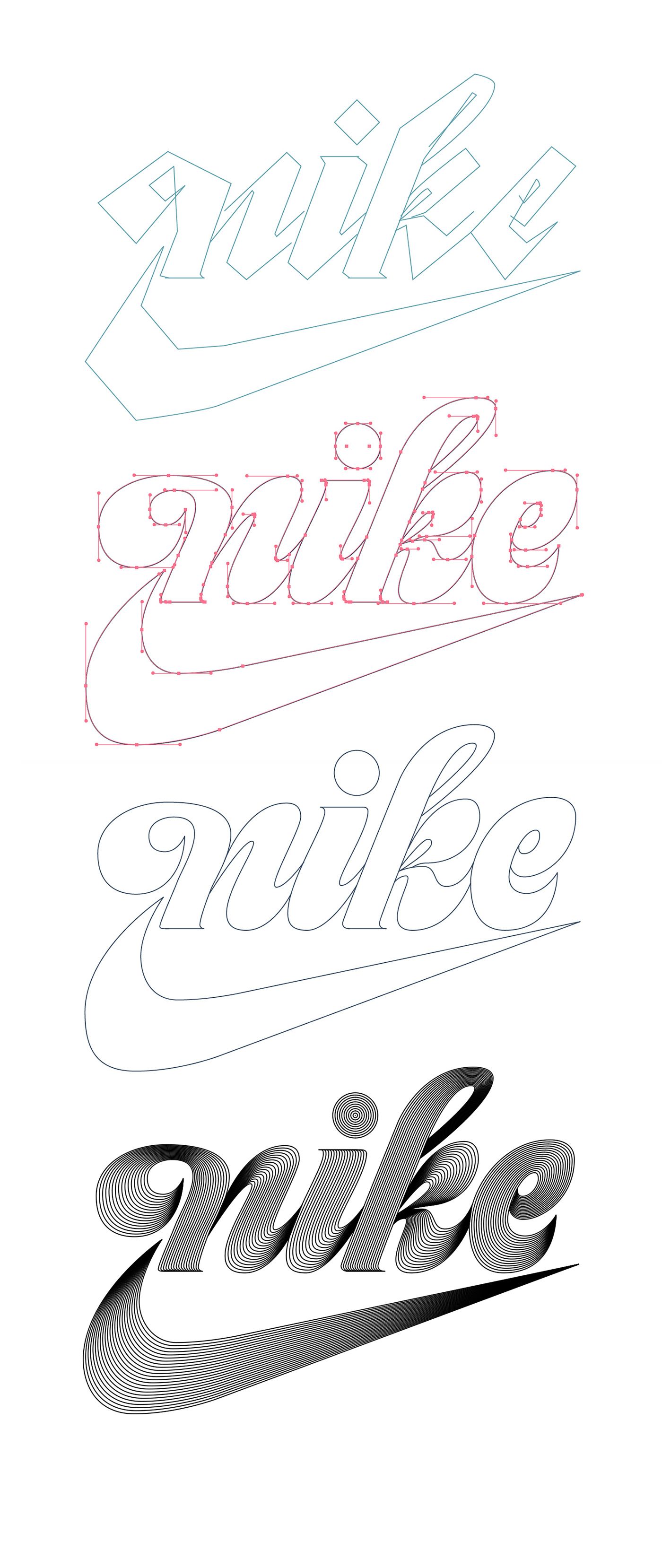 1400x3316 Nike Vintage Logo
