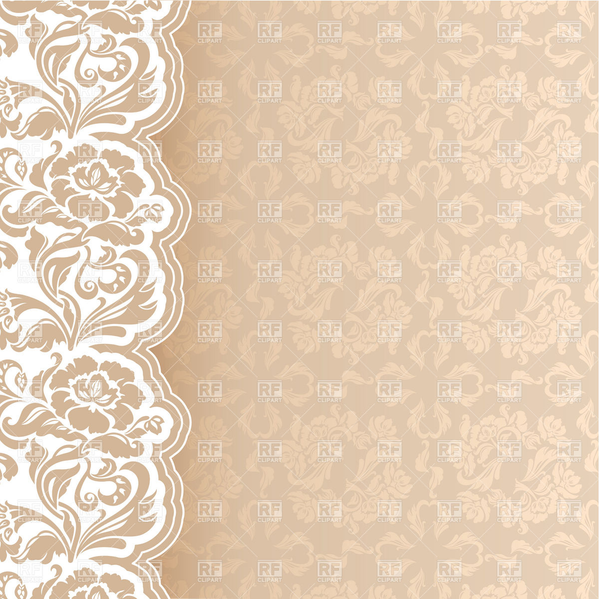 1200x1200 Beige Victorian Lacy Background Vector Image Of Backgrounds