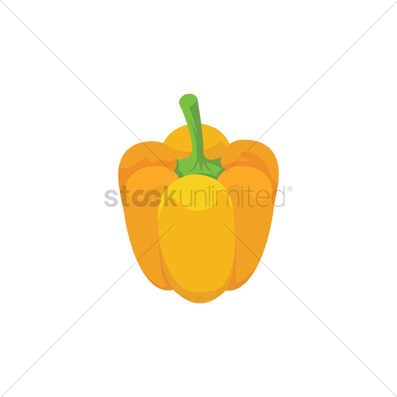 1300x1300 Bell Peppers Vector Image