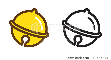 450x243 Bell Vector Christmas Icon Logo Cartoon